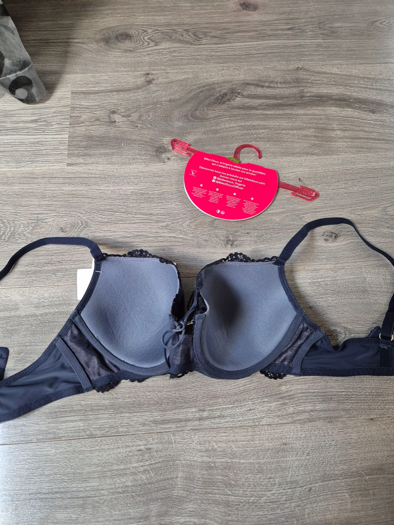 Conjunto sutiã 95C + tanga 42/44 BILLET DOUX Novo – photo 6